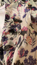 PORTS寶姿 新品 女裝優(yōu)雅疊層印花連衣裙LN8D268HPS066 冰雪紫印花 XS (2) 曬單實拍圖