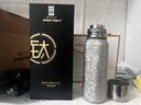 JRINKTEEA日本品牌純鈦保溫杯鈦水杯車載男士燜泡茶杯茶水分離杯戶外喝茶杯 隕花銀+杯套500ml無(wú)噴漆 曬單實(shí)拍圖