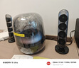 哈曼卡頓Soundsticks 5 音樂(lè )水晶5代玄光版丁禹兮桌面藍牙音箱家用藍牙音響水晶5黑色居家藝術(shù)音響生日禮物 玄光版 曬單實(shí)拍圖
