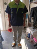 八仟流園林綠化養(yǎng)護工作服短袖2025夏季小區(qū)物業(yè)環(huán)衛(wèi)工人保潔勞保服定制 【耐磨耐臟耐水洗】藏藍綠領 2XL 曬單實拍圖