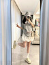 讓霧短褲夏季女裙褲白色半身裙2025新款短裙裙子花苞裙蓬蓬裙小個(gè)子 白色花苞裙褲 M 【建議90-100斤】 曬單實(shí)拍圖