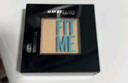 美寶蓮（MAYBELLINE） fit me粉餅女定妝遮瑕控油啞光修容干粉餅蜜粉散粉保濕彩妝 120 8.5G（適合自然膚色） 曬單實(shí)拍圖