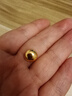 行金銀中黃金吊墜 五帝幣財神平安扣 DIY編織手繩手鏈生日禮物 送寶寶親戚 康熙通寶 約1g 克重多退少補(bǔ) 曬單實拍圖
