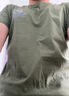 布衣傳說(shuō)舒適圓領(lǐng)潮款簡(jiǎn)約INS風(fēng)立體卡通印花純棉男士短袖男式T恤 抹茶綠 3XL 曬單實(shí)拍圖