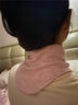 俞兆林日本護頸椎熱敷小圍脖夏天季男女空調房防寒脖子套保暖帶月子神器 帶兜款-粉色+10片暖寶寶 均碼 曬單實(shí)拍圖