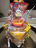 多美憶生日場(chǎng)景布置快樂(lè )男孩女孩兒童蛋糕裝飾泡沫模型零食蛋糕diy材料 曬單實(shí)拍圖