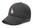 美職棒（MLB）男女復(fù)古可調(diào)節(jié)軟頂運(yùn)動棒球帽休閑遮陽鴨舌帽情侶CP77/CP66 炭灰色LA小標(biāo)【CP77-07CGS】 均碼 曬單實(shí)拍圖