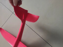 ZOZX泡沫飛機(jī)手拋飛機(jī)玩具戶外兒童大號(hào)滑翔網(wǎng)紅回旋地?cái)傦w行器模型 大號(hào)48CM手拋飛機(jī)【升級(jí)款】紅色 曬單實(shí)拍圖