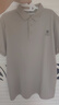 皮爾卡丹100%純棉夏季短袖t恤男士高檔翻領(lǐng)polo衫男寬松透氣吸汗休閑上衣 短袖7702卡其Y 2XL 180150-165斤 曬單實(shí)拍圖