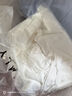 梵希蔓白色萊賽爾鏤空刺繡連衣裙女2025春季新款V領(lǐng)長袖收腰裙子 A0380 白色 L 曬單實(shí)拍圖