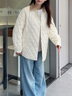 波司登25年輕薄羽絨服女短款90絨巴恩風(fēng)翻領(lǐng)夾克外套B250135334 曬單實(shí)拍圖