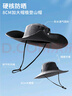 卡爾美（KELME）漁夫帽遮陽(yáng)帽男防曬帽夏季登山大帽檐西部牛仔帽女太陽(yáng)帽釣魚(yú)帽 曬單實(shí)拍圖