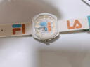 斐樂(lè)（FILA）手表女送女生潮流老爹風(fēng)格撞色運(yùn)動(dòng)學(xué)生硅膠手表 FLM38-6105-007 曬單實(shí)拍圖