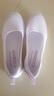 斯凱奇（Skechers）女鞋夏季時(shí)尚透氣淺口單鞋復古鞋子女低幫一腳蹬平底通勤鞋104199 薰衣草色/LAV 36.5 曬單實(shí)拍圖