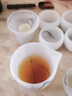 智典冰種琉璃茶壺茶杯辦公室功夫茶具套裝高檔禮品伴手禮 水墨琉璃蓋碗10頭（無禮盒） 曬單實拍圖