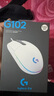 羅技（G）G102游戲鼠標(biāo)有線機械鼠標(biāo)電競輕量化 電腦鼠標(biāo)經(jīng)典便攜中小手宏編程 吃雞英雄聯(lián)盟入門款 8000DPI 羅技G102白（第二代） 曬單實拍圖