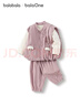 巴拉巴拉balaOne寶寶套裝兒童長(cháng)袖三件套男童女童2025秋裝萌208325104207 曬單實(shí)拍圖
