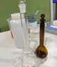 比克曼生物LABSHARK  湘玻玻璃容量瓶透明定容瓶棕色定量瓶A級可過檢實驗室棉線比克曼生物 透明1000mL 曬單實拍圖