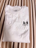 安德瑪（Under Armour）長(cháng)袖T恤男 跑步健身訓練寬松舒適透氣運動(dòng)休閑打底衫 白色 XL 曬單實(shí)拍圖