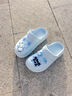 樸西夏季2025新款小學(xué)生軟底防滑易清洗兒童洞洞鞋兒童6-12歲女童涼鞋 凈水藍夏日清涼色 30 【30~31(200mm)】 曬單實(shí)拍圖