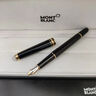 Montblanc/萬寶龍簽字筆大班162/163經(jīng)典豪華墨水筆 禮盒 聯(lián)保 163金色增筆芯 曬單實拍圖