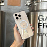 奢甲【磨砂0指紋-磁吸充電】蘋果16Promax手機殼簡約透明裸感全包iPhone16Pro保護殼蘋果16帶AI按鍵 磨砂版【透明-磁吸白圈】帶AI按鍵 iPhone16Promax 曬單實拍圖