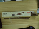 京東京造 筷子 家用食品接觸級餐具實(shí)木防滑雞翅木原木【無(wú)漆無(wú)蠟】10雙裝 曬單實(shí)拍圖