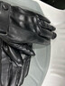 羅蒙皮手套男士冬季加絨加厚保暖戶(hù)外騎行摩托電動(dòng)車(chē)防水防寒防凍觸屏 黑色 曬單實(shí)拍圖