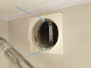 潛水艇抽油煙機(jī)止逆閥廚房衛(wèi)生間專用煙道止煙排煙管回?zé)熌嬷雇ㄓ弥够亻y B0.廚房止逆閥[經(jīng)典白升級(jí)透明] 曬單實(shí)拍圖
