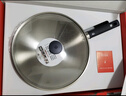 雙立人（ZWILLING）不銹鋼炒鍋無涂層炒菜鍋燃?xì)怆姶艩t通用外壁銀光抗黃0涂層鍋具 0涂層不銹鋼炒鍋 30cm 曬單實(shí)拍圖
