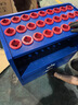 兆陽(yáng)刀具管理車刀具車ＣＮＣ加工中心刀架BT30BT40BT50刀套工具架多層 BT40雙抽刀具車27刀位藍(lán) 曬單實(shí)拍圖
