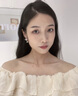 紀(jì)詩哲（GIEVSZHE）不規(guī)則大圓圈圈耳環(huán)女復(fù)古氣質(zhì)時尚耳釘耳飾生日禮物送女友老婆 免費(fèi)刻字/代寫賀卡服務(wù) 免費(fèi)刻字/代寫賀卡-精品禮盒 曬單實(shí)拍圖