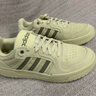 adidas ENTRAP美式校園風(fēng)運(yùn)動(dòng)板鞋少年感復(fù)古籃球鞋男女阿迪達(dá)斯 淺芥末綠/深綠JS3007   42 曬單實(shí)拍圖