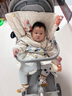 班喜迪女童外套春秋款2025新款寶寶洋氣公主連帽上衣秋季兒童衣服小童裝 杏色 80 曬單實(shí)拍圖