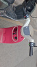 愛瑪SUNNY長續(xù)航90Km60V22Ah鉛酸電池【APP+NFC+液壓減震】時尚舒適通勤電動摩托車 活力洋紅 曬單實(shí)拍圖