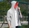 回力防曬衣男夏季涼感透氣皮膚衣防紫外線釣魚服輕薄沙灘衣外套男 曬單實拍圖