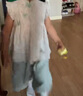 戴維貝拉女童涼感七分褲套裝夏裝中大童抗菌國(guó)風(fēng)兩件套 曬單實(shí)拍圖