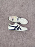 Onitsuka Tiger鬼塚虎春夏男女帆布一腳蹬懶人鞋MEXICO 66? SLIP-ON 1183A360 米色/藏青色 36 曬單實(shí)拍圖