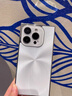 鑒百伊 適用iphone16手機殼蘋果15promax新款方形鐳射極光14pro輕奢高級感por獨特好看13鏡頭全包外殼 【極光白】水晶鏡頭膜*直方形鐳射 iPhone 16 Pro 曬單實拍圖