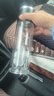 京迭一鍵開蓋杯車載雙層茶水分離杯水杯男士泡茶杯速開杯 【一鍵開蓋】高雅黑400ml 曬單實(shí)拍圖