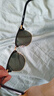 雷朋（RayBan）太陽(yáng)鏡派對達人系列男女款時(shí)尚高級方形復古戶(hù)外防曬墨鏡0RB3016F 曬單實(shí)拍圖