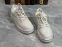 雅格獅丹（Aquascutum）男鞋2025秋季新款輕奢時尚板鞋男士厚底運動休閑小白鞋 白色 41 曬單實拍圖