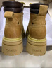 駱駝（CAMEL）【山丘2.0】大黃靴女戶外馬丁靴 L24W469610 土黃 39 曬單實(shí)拍圖
