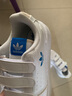 adidas男女小童NY 90魔術(shù)貼經(jīng)典運(yùn)動(dòng)板鞋兒童阿迪達(dá)斯官方三葉草   白/肉色/藍(lán)色   31 曬單實(shí)拍圖