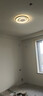 藍閱客廳燈現(xiàn)代簡約led吸頂燈全屋智能中山燈具全屋套餐2025年新款 黑色【三室兩廳+餐風扇】+包安裝 三色光 曬單實拍圖