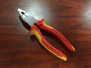 凱尼派克（KNIPEX）絕緣鋼絲鉗7.5寸190mm德國工具鉻釩絕緣重型老虎鉗01 06 190 曬單實拍圖