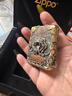 ZIPPO EDGEZIPPO美杜莎女王 限量手工訂制 復(fù)古做舊禮盒防風(fēng)打火機收藏送人 美杜莎禮盒套+小油火石 曬單實拍圖