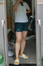 YONEX新款尤尼克斯羽毛球服短褲男女速干運(yùn)動褲比賽服下裝 女款 220065 深綠 L 曬單實(shí)拍圖