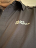 Jack Wolfskin狼爪polo杉男春夏吸濕速干t恤短袖舒適上衣5823331 深灰色 2XL  曬單實(shí)拍圖