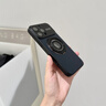 安柏?！敬盼Ъ芏弦弧窟m用iphone16pro手機殼蘋果16/15/14promax保護套超薄鏡頭全包防摔磨砂支點殼 【鈦黑色】360°旋轉(zhuǎn)支架丨磁吸充電丨不粘指紋 iPhone 16 Pro 曬單實拍圖